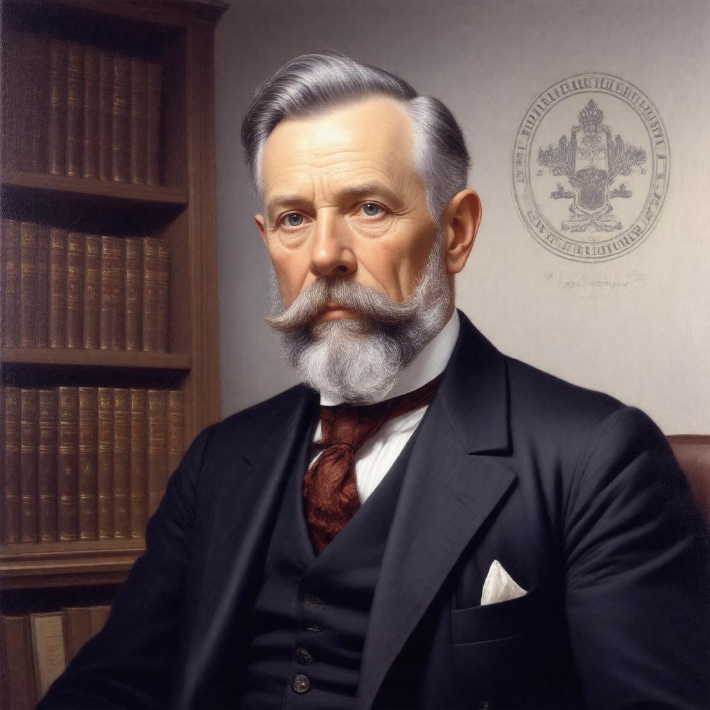 AI-created image of William Morrow