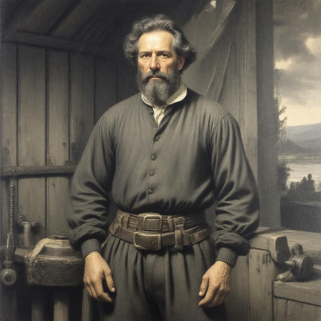 AI-created image of William Mullins