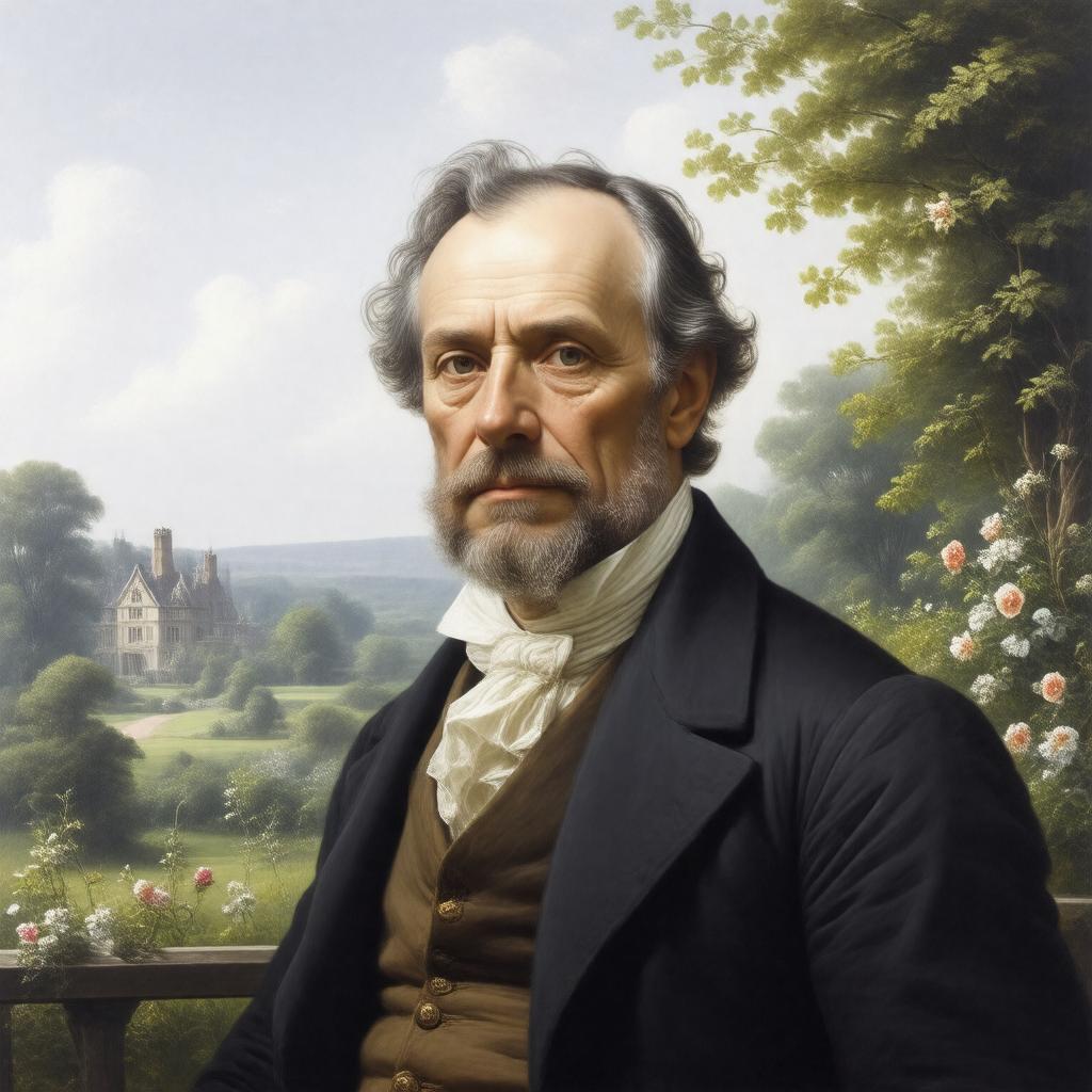 Click to view larger image AI-created image of William Nightingale