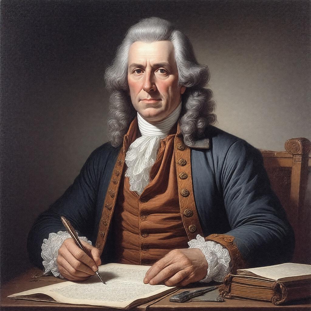 AI-created image of William Paca