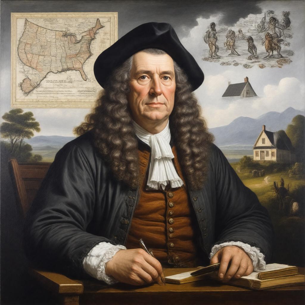 AI-created image of William Penn