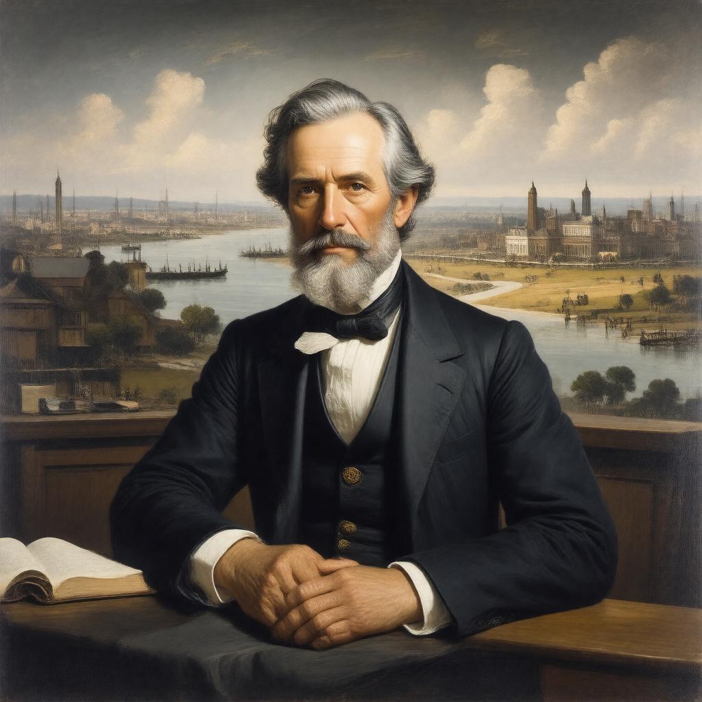 AI-created image of William Pitt Ballinger