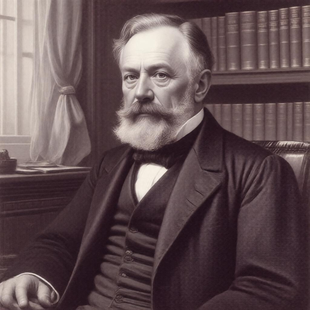 AI-created image of William Rainey Harper