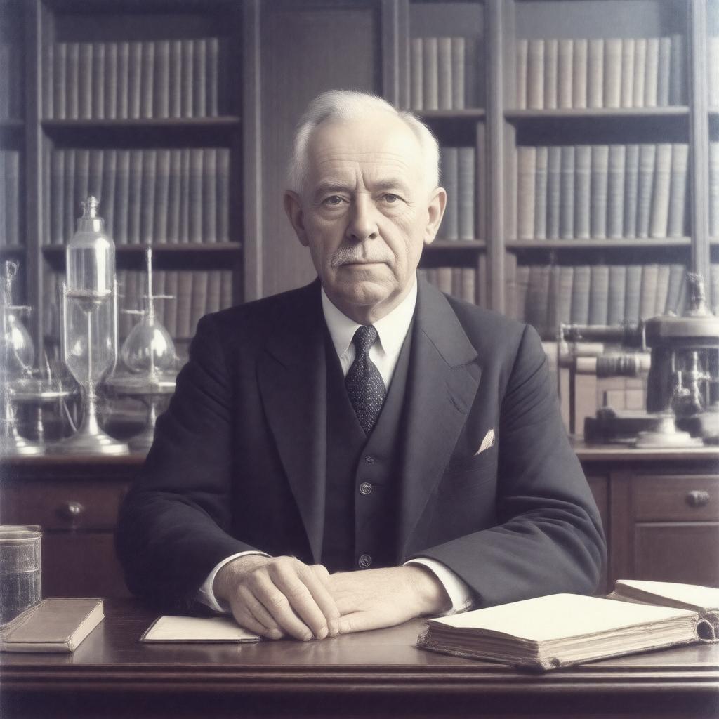 AI-created image of William Ralph Merton