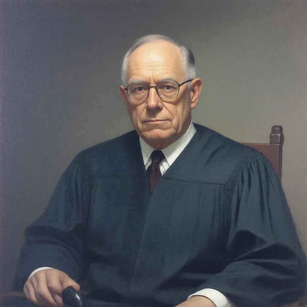 AI-created image of William Rehnquist