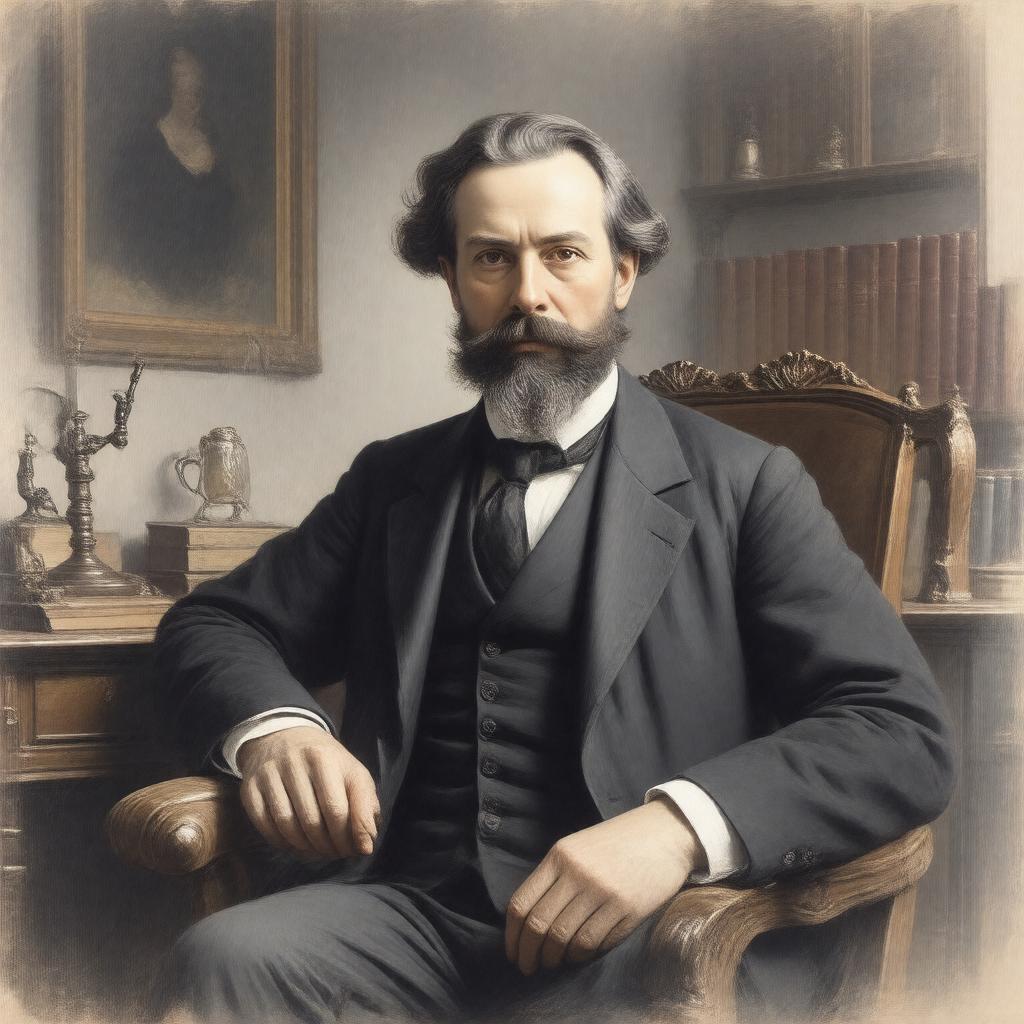 AI-created image of William Robert Wills Wilde