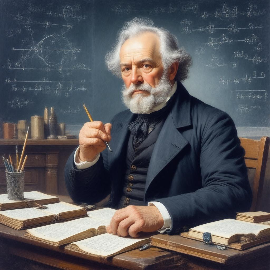 AI-created image of William Rowan Hamilton