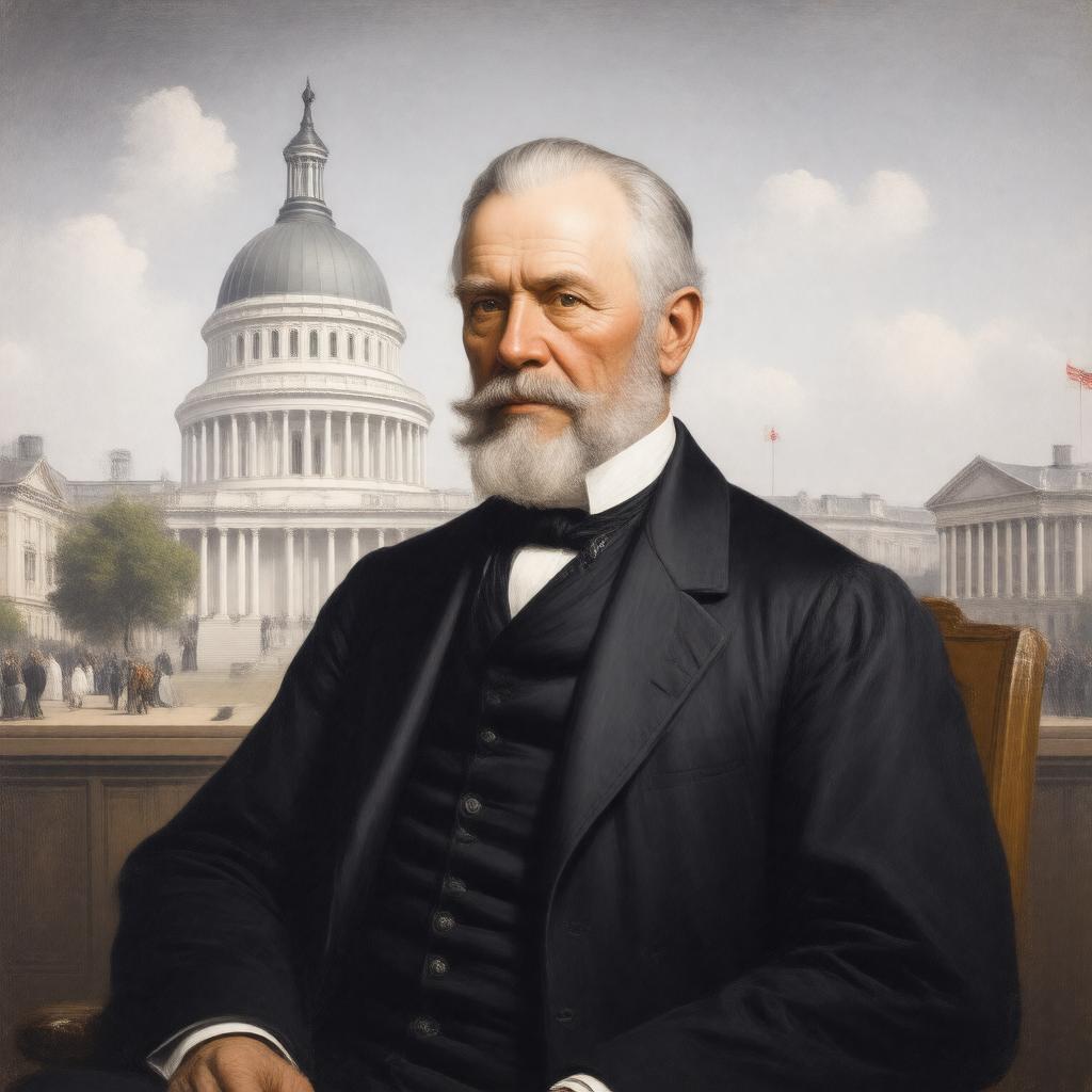 AI-created image of William S. Johnson