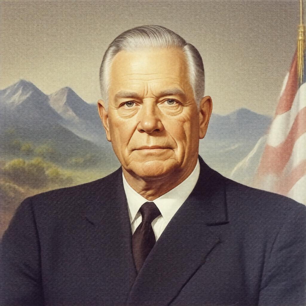 AI-created image of William S. Thompson