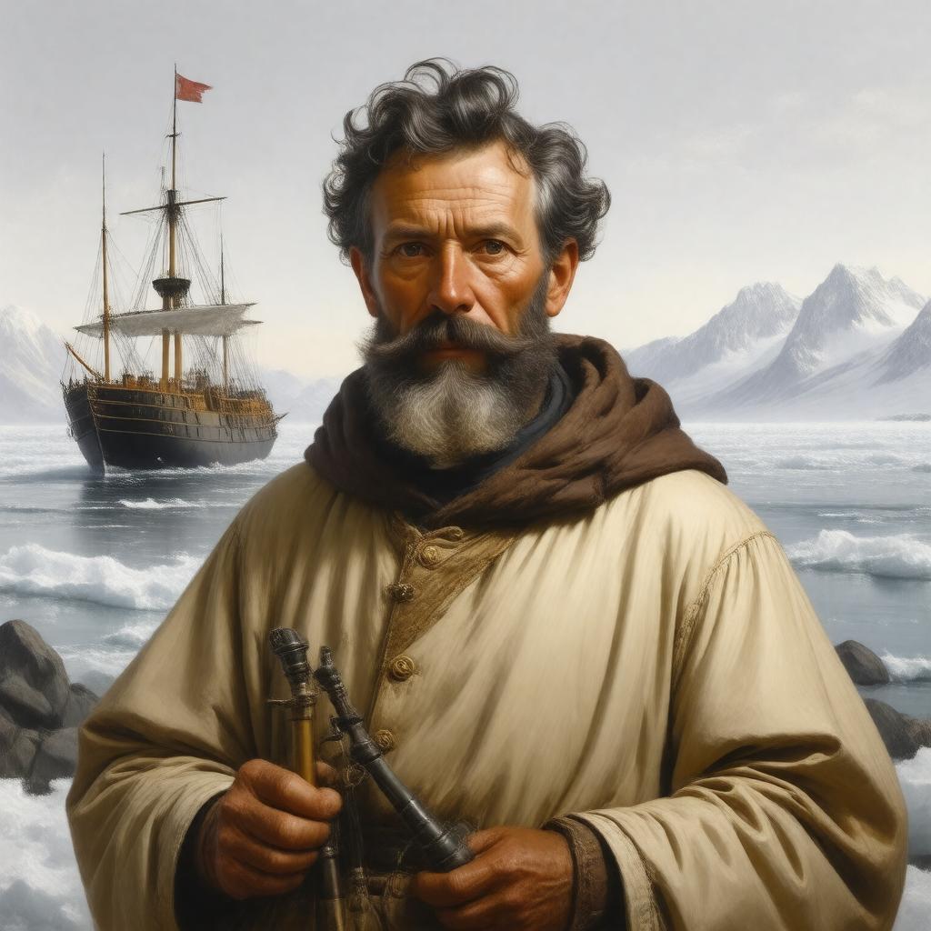 AI-created image of William Scoresby