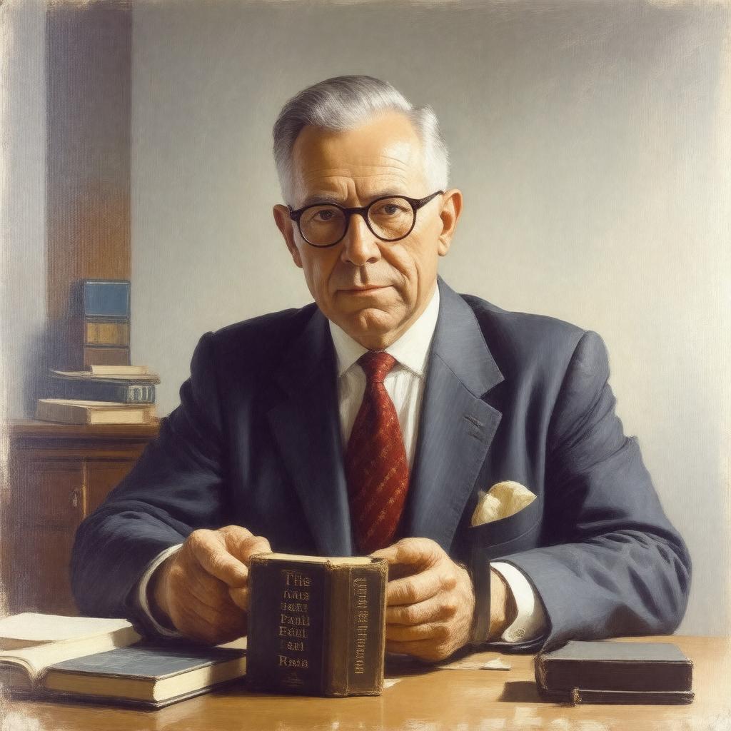 AI-created image of William Shirer