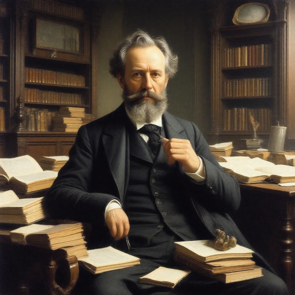 AI-created image of William Stanley Jevons