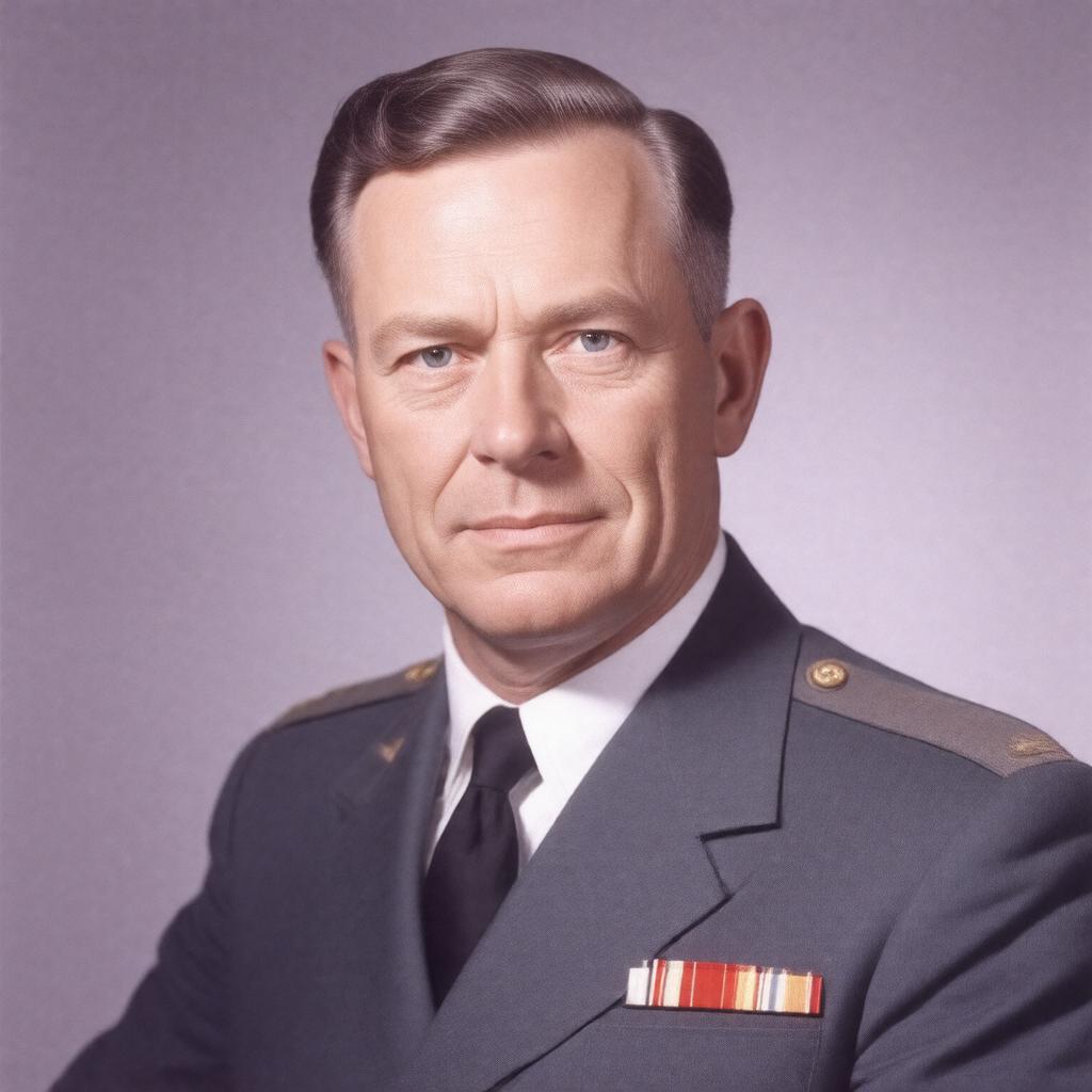 AI-created image of William Stephenson