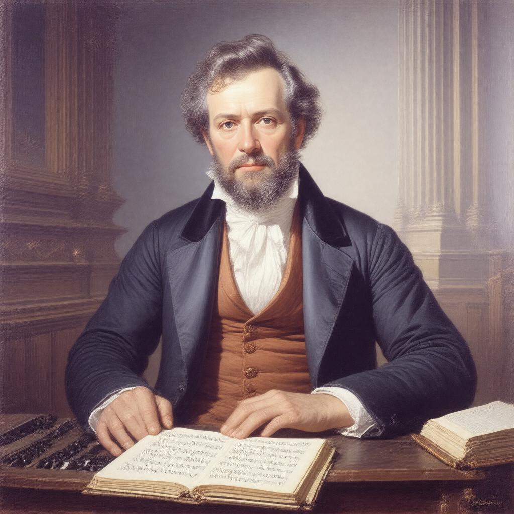 AI-created image of William Sterndale Bennett