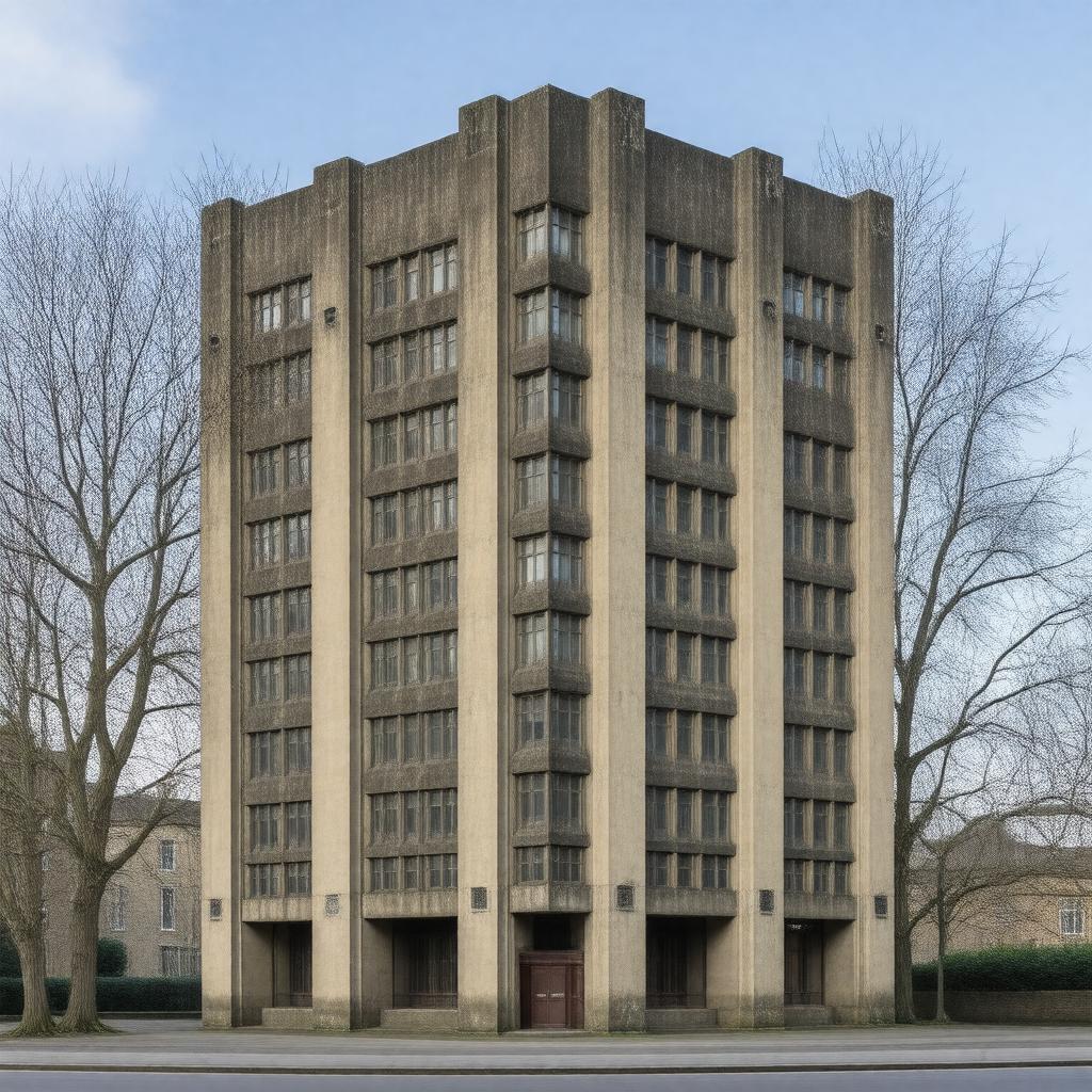 Click to view larger image AI-created image of William Stone Building