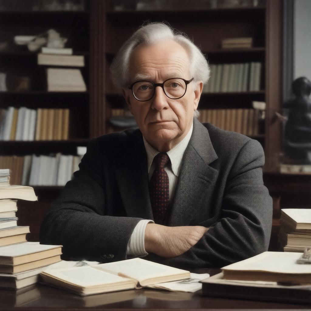AI-created image of William Styron