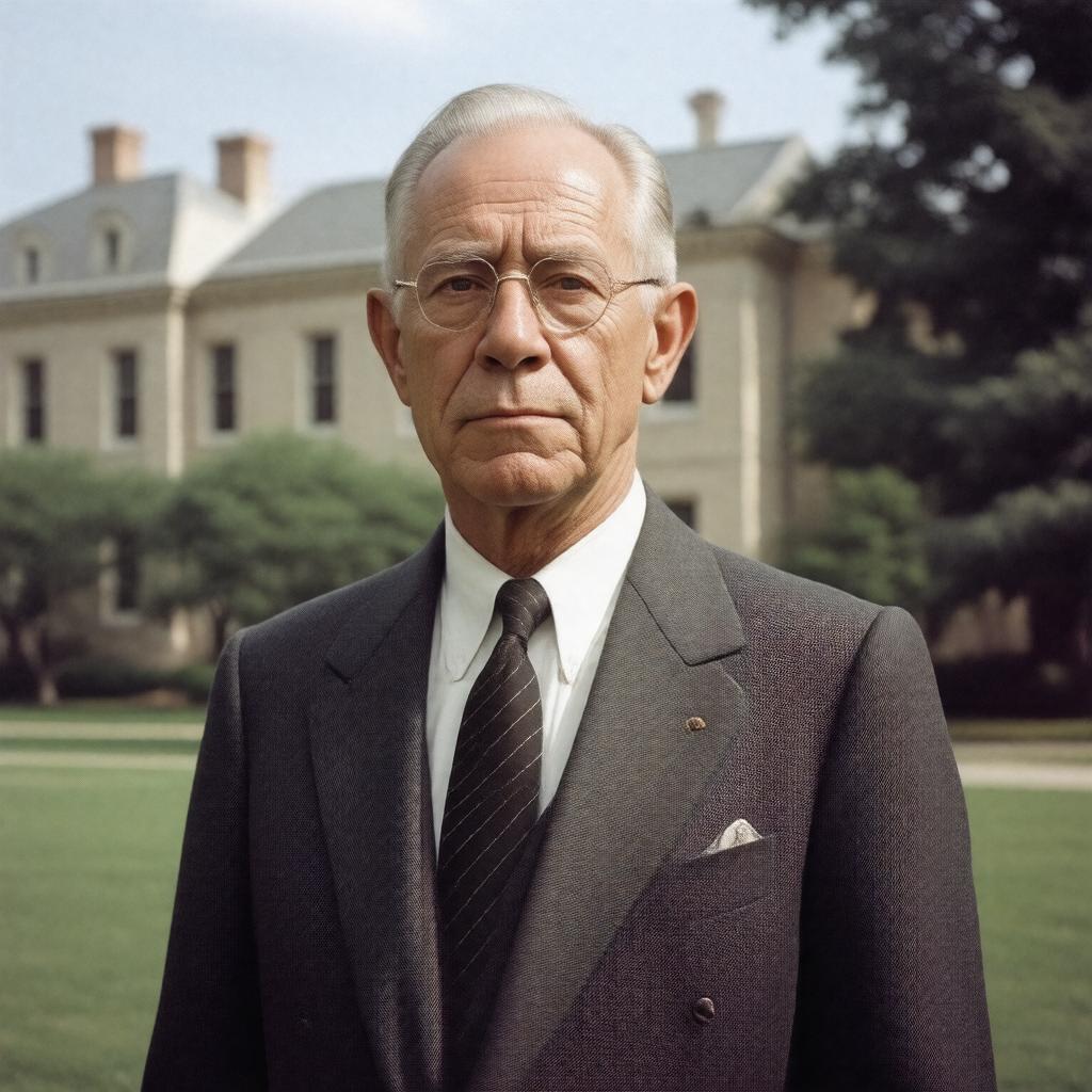 AI-created image of William V. Houston