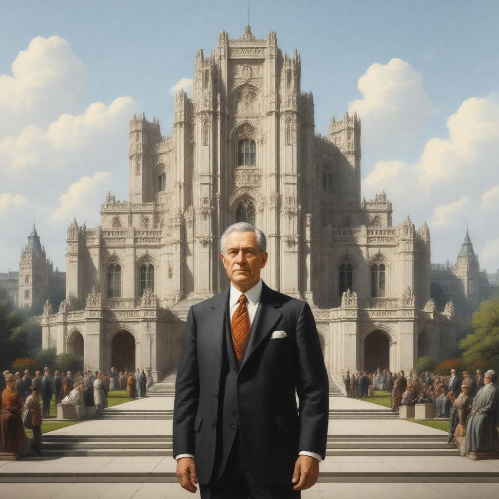 AI-created image of William Welles Bosworth