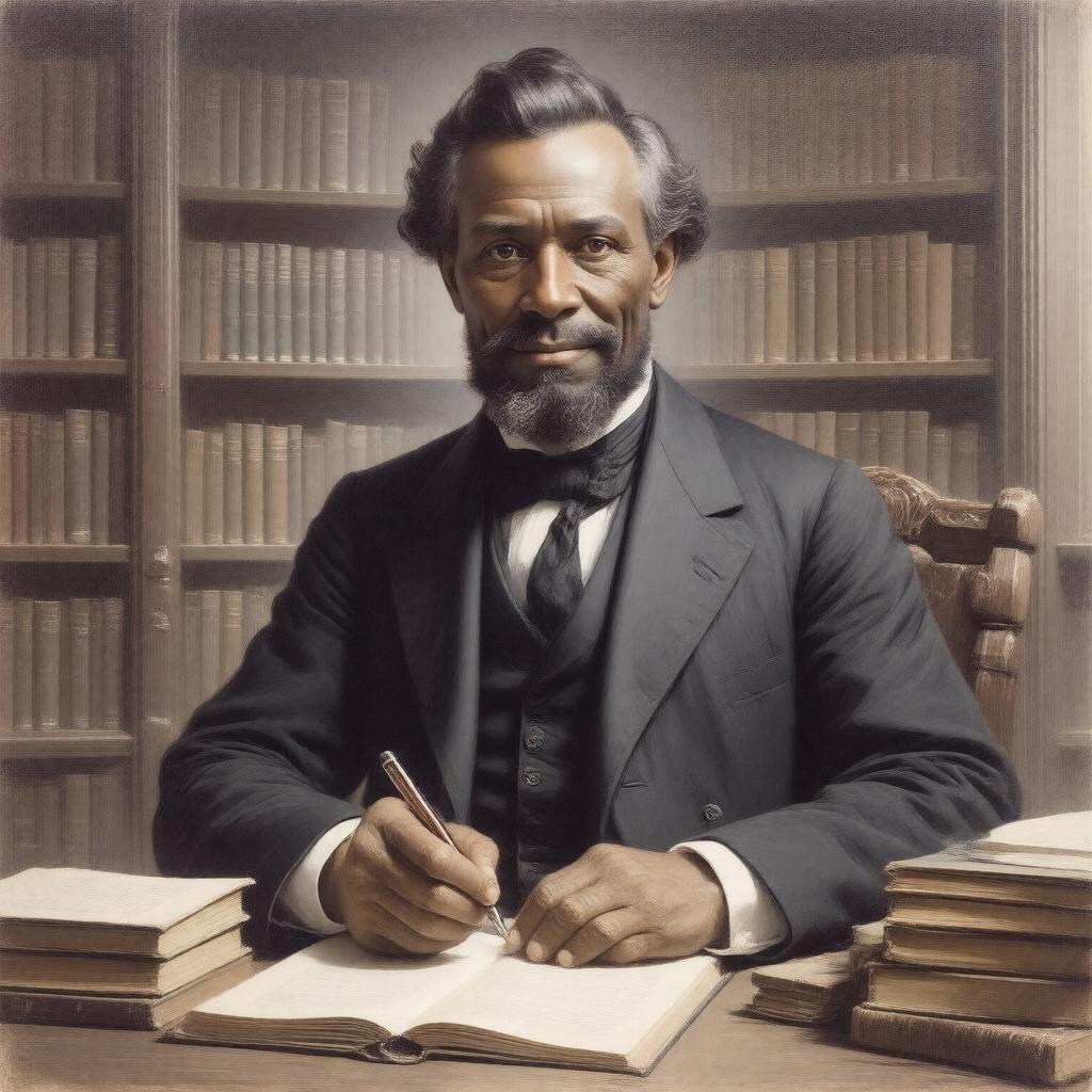 AI-created image of William Wells Brown