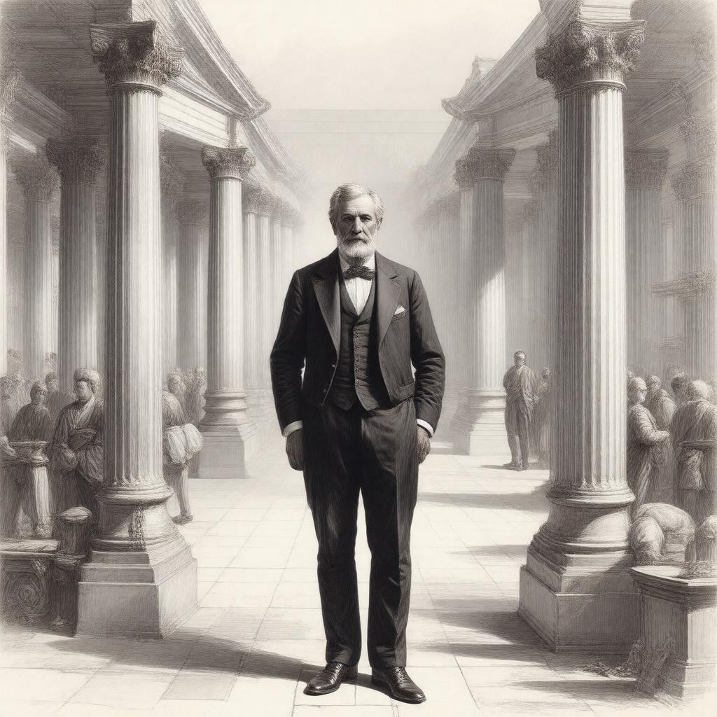 AI-created image of William Wilkins