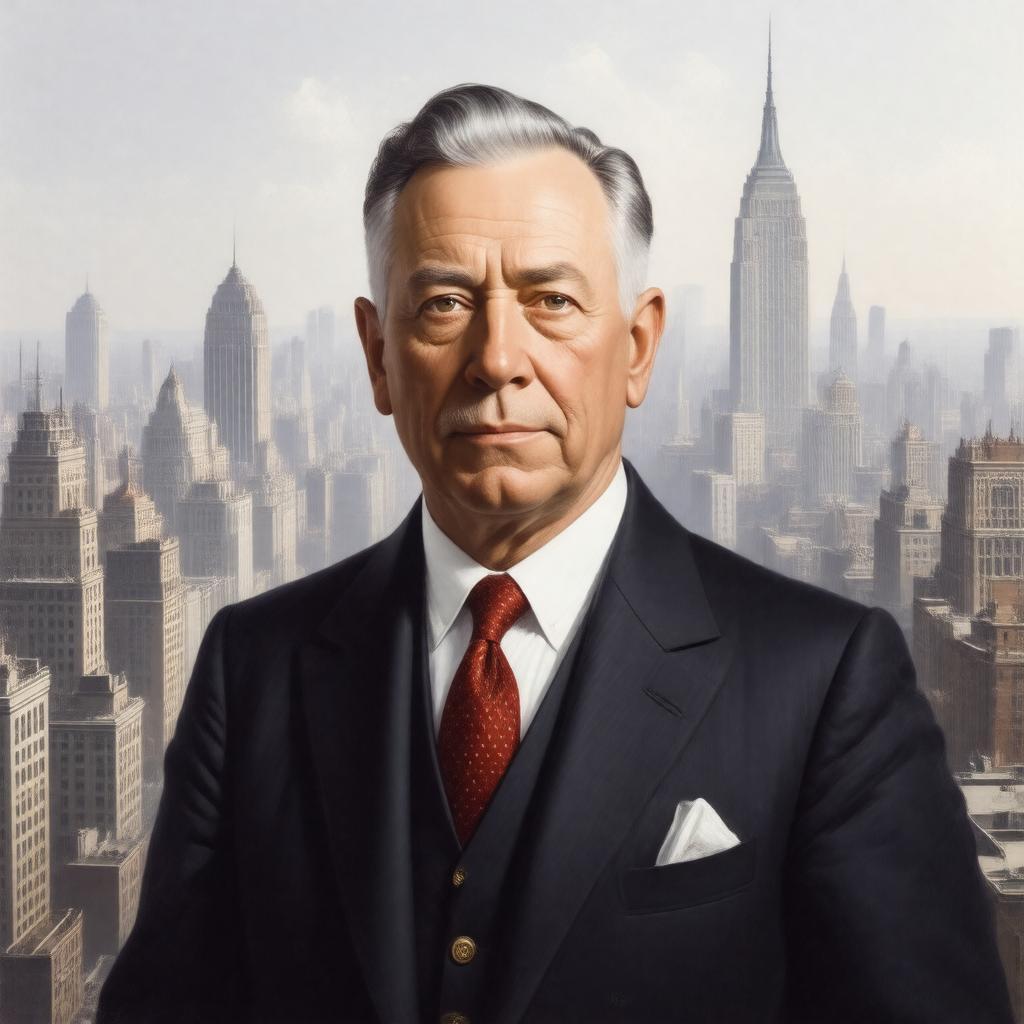 AI-created image of William Z. Thompson