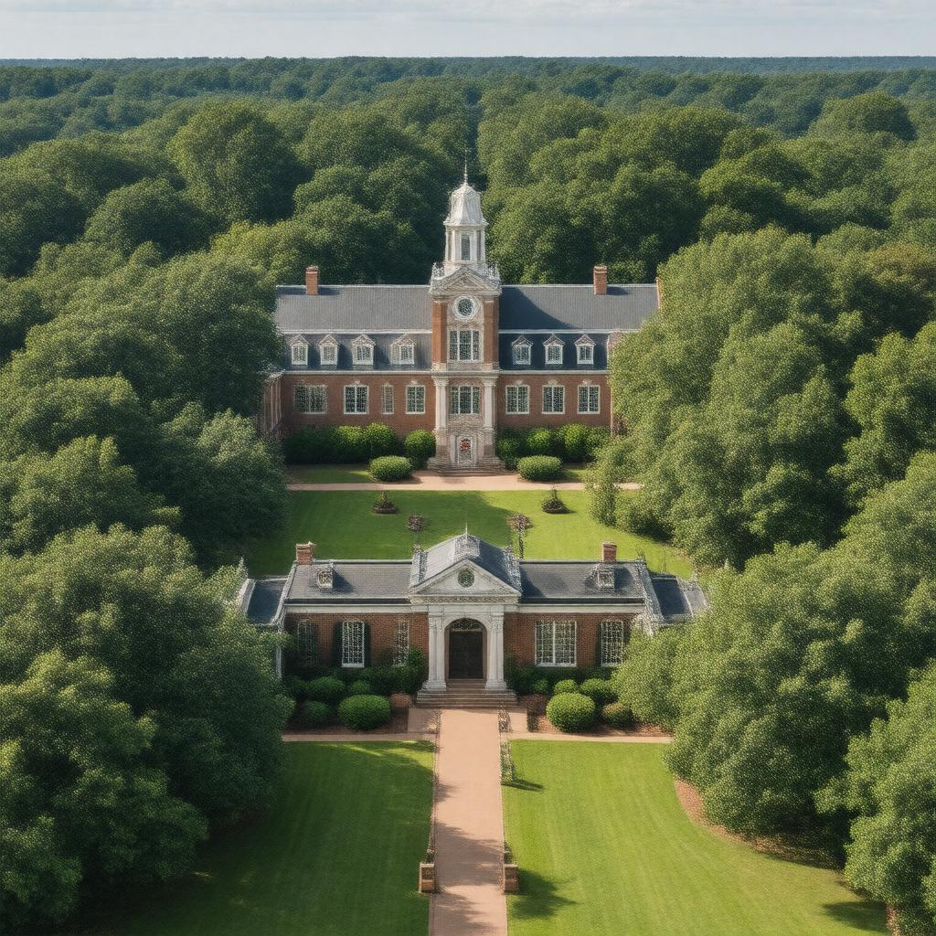 AI-created image of William & Mary