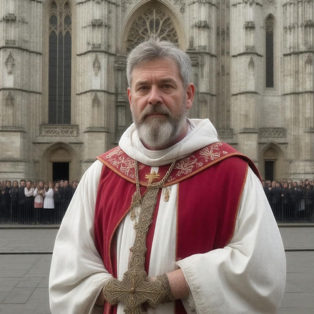 AI-created image of William de Colchester