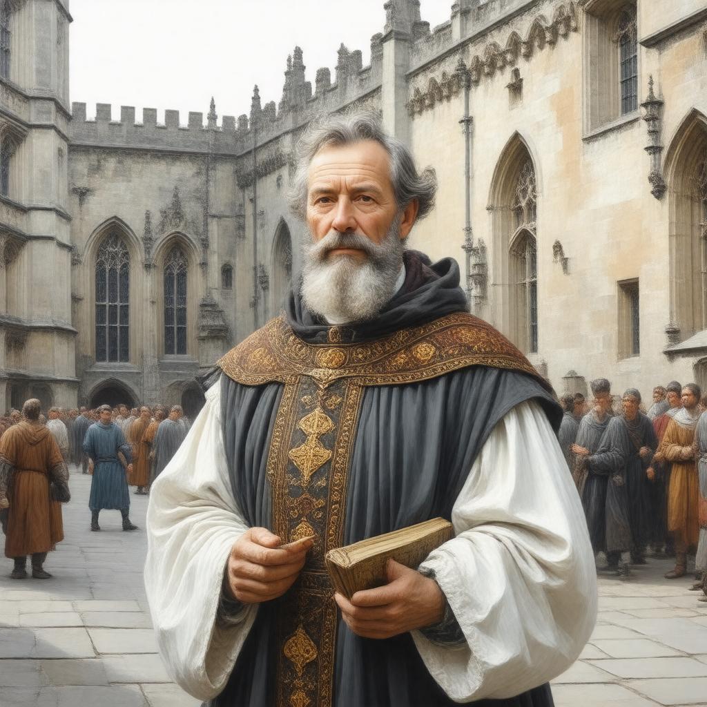 AI-created image of William of Durham