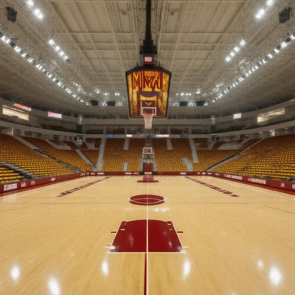 AI-created image of Williams Arena