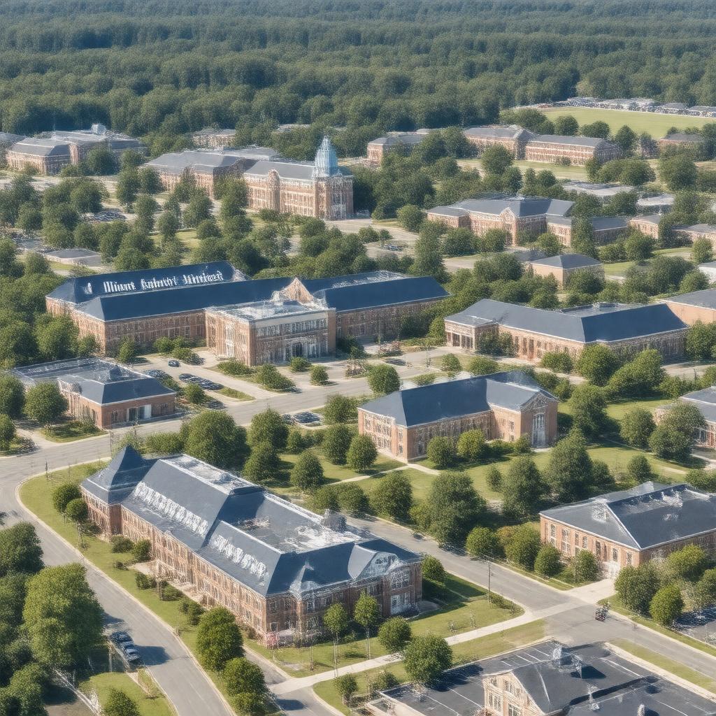 AI-created image of Williams Baptist College