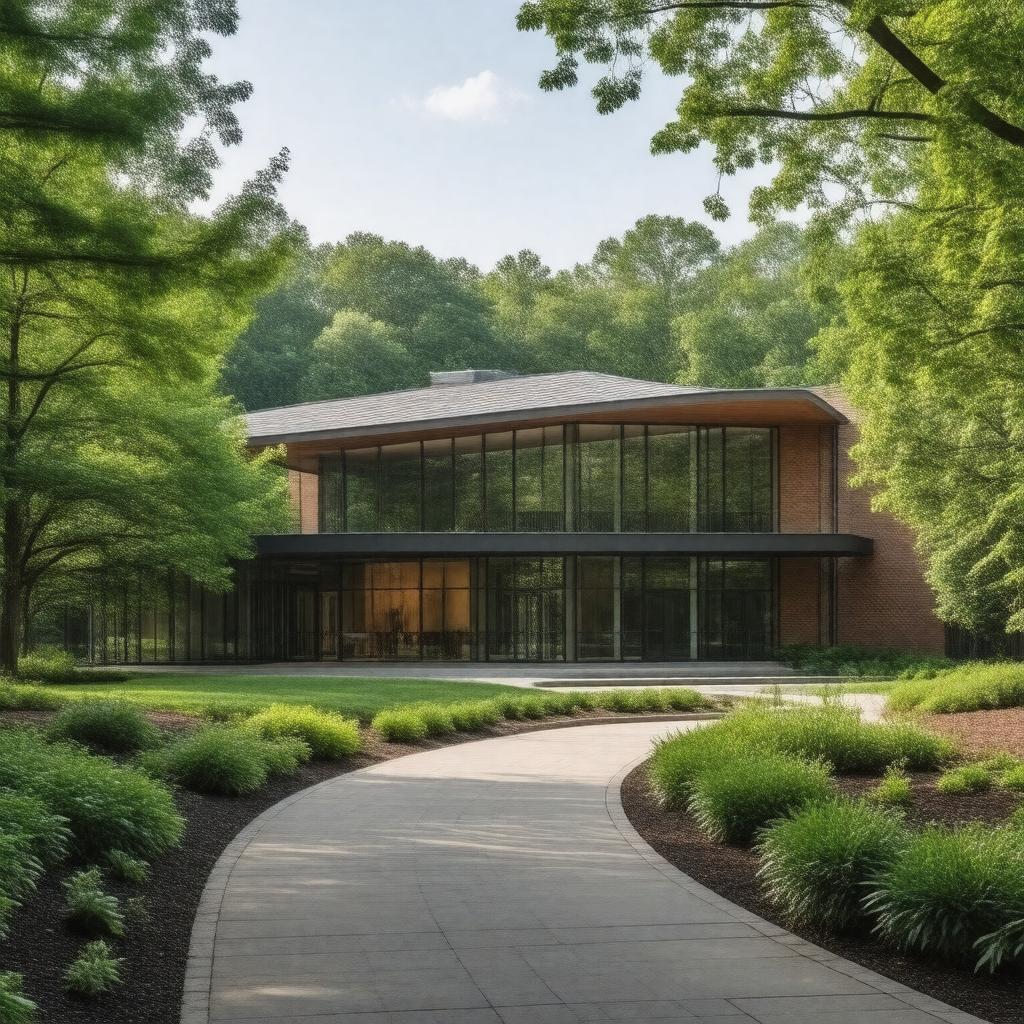 AI-created image of Williams College Museum of Art