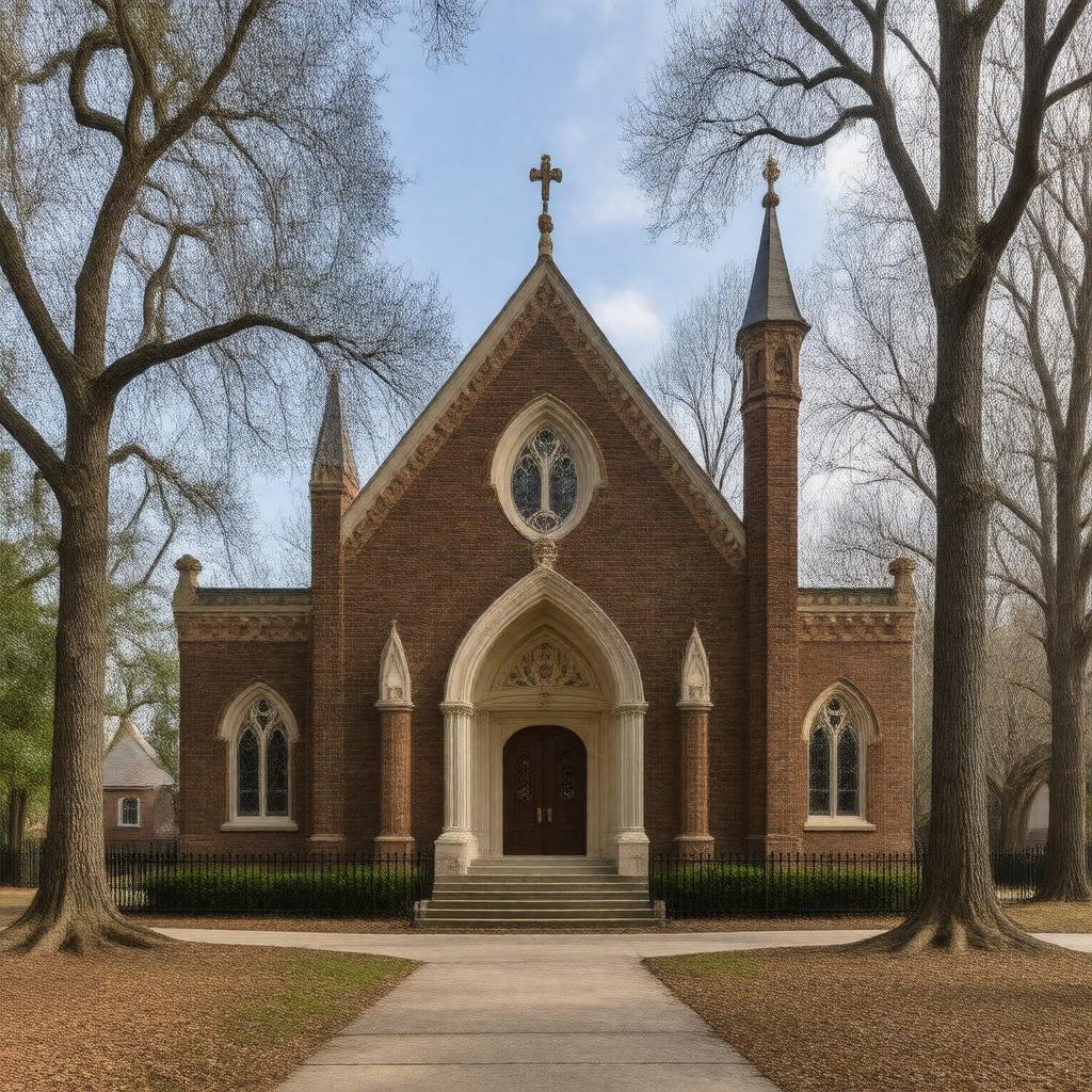 AI-created image of Williams Memorial Chapel