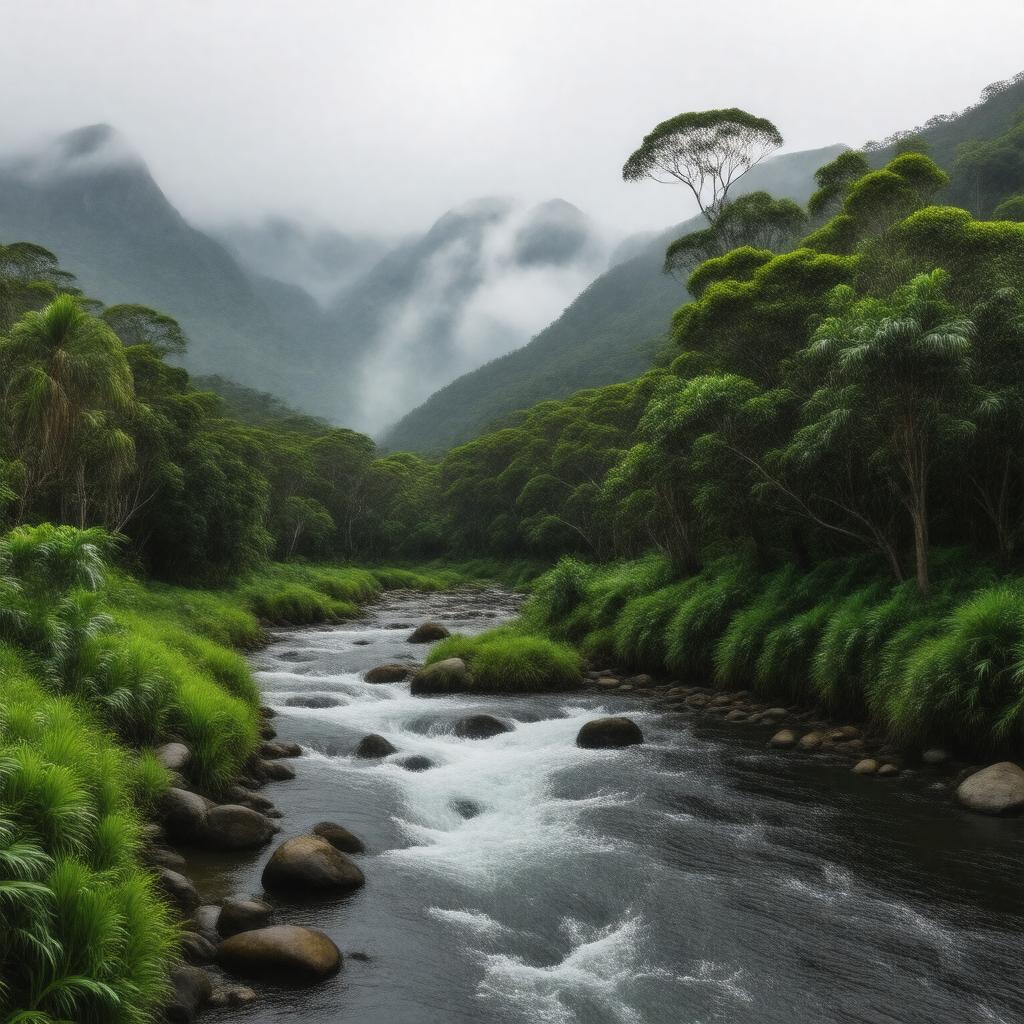 AI-created image of Williams River