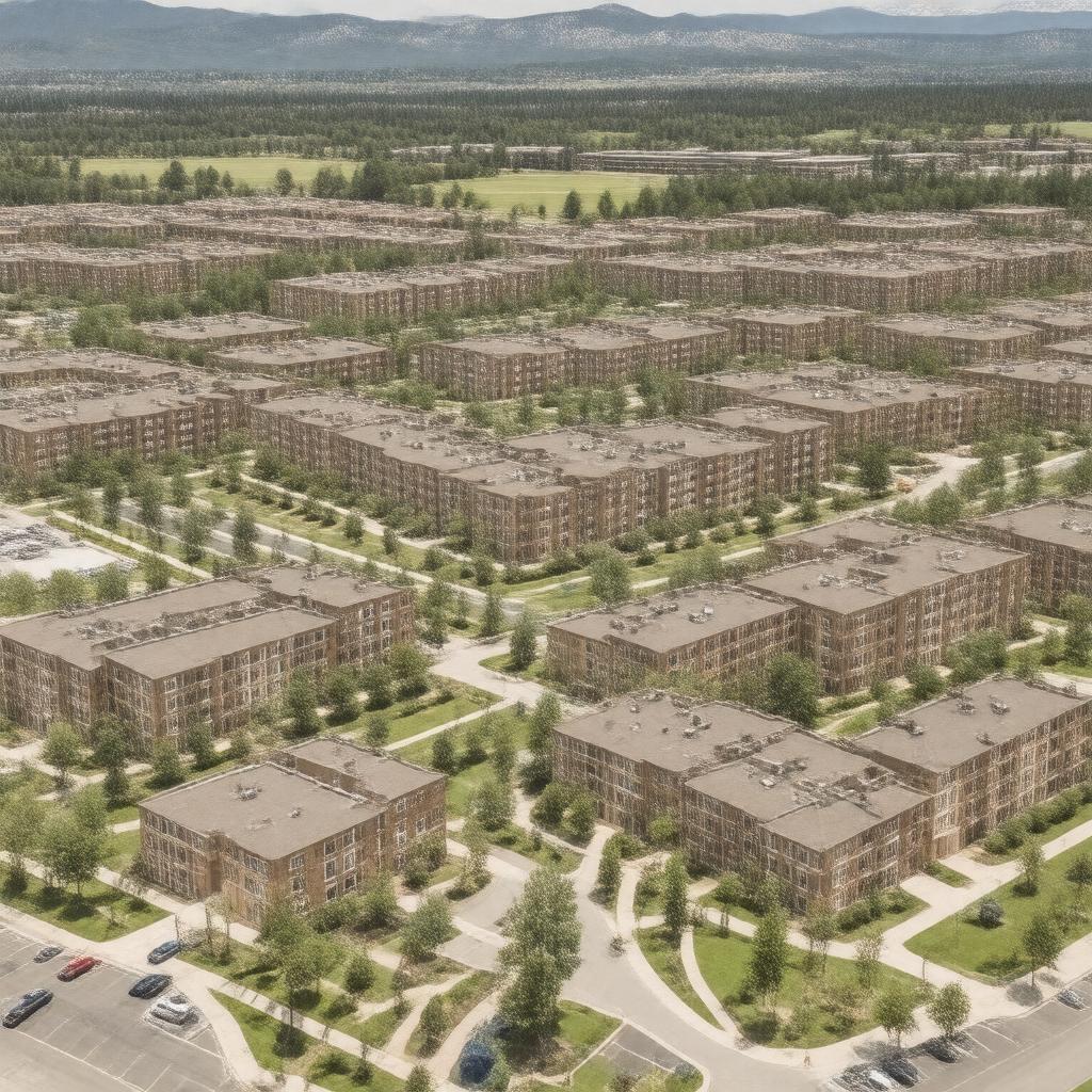 AI-created image of Williams Village