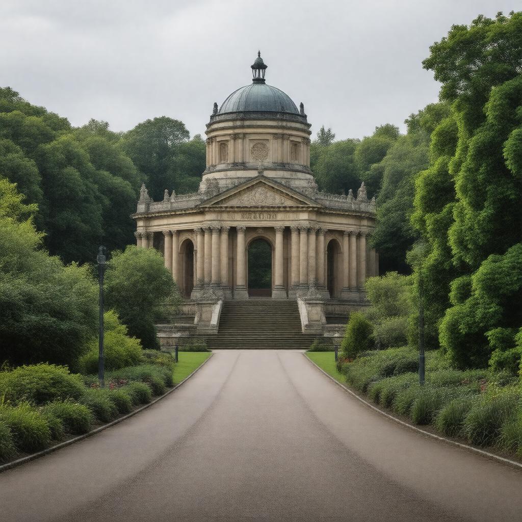 AI-created image of Williamson Park