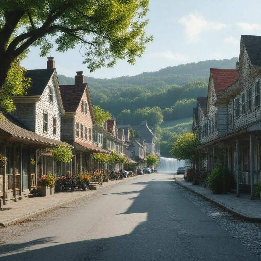 AI-created image of Williamsville, New York, United States