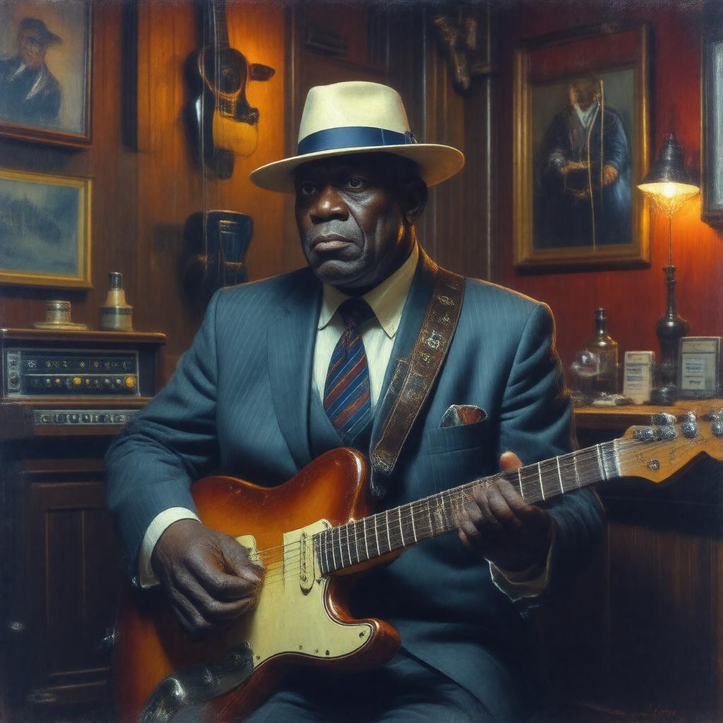AI-created image of Willie Dixon