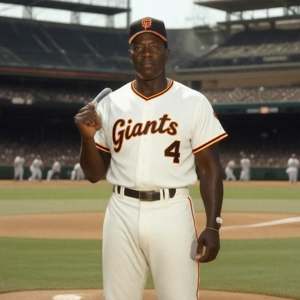 AI-created image of Willie McCovey
