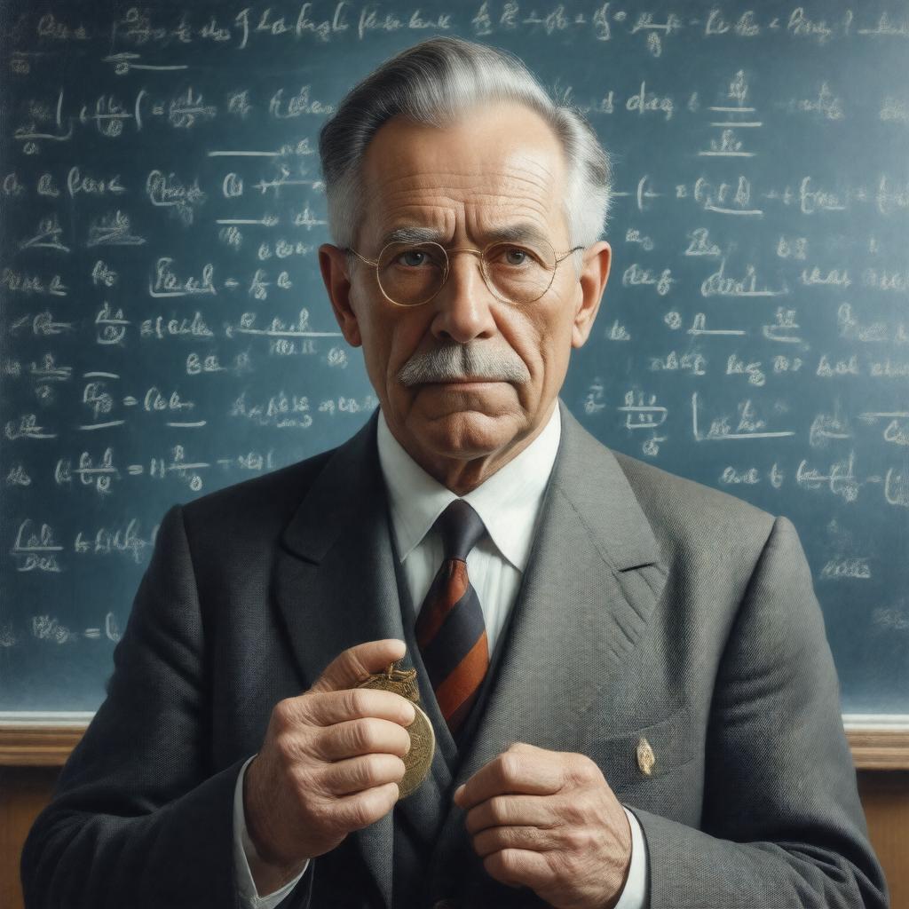 AI-created image of Willis E. Lamb