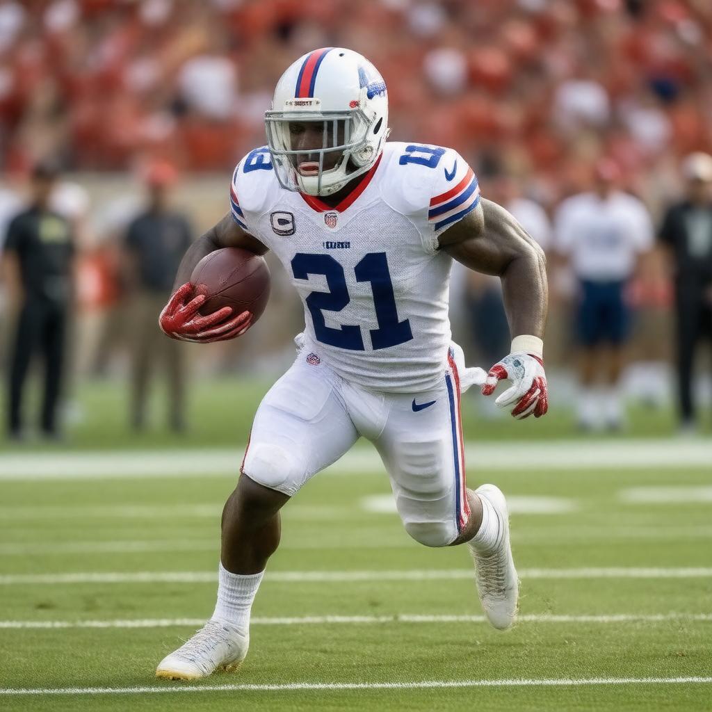 Click to view larger image AI-created image of Willis McGahee