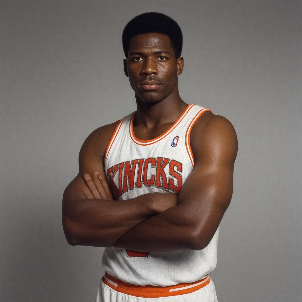 AI-created image of Willis Reed