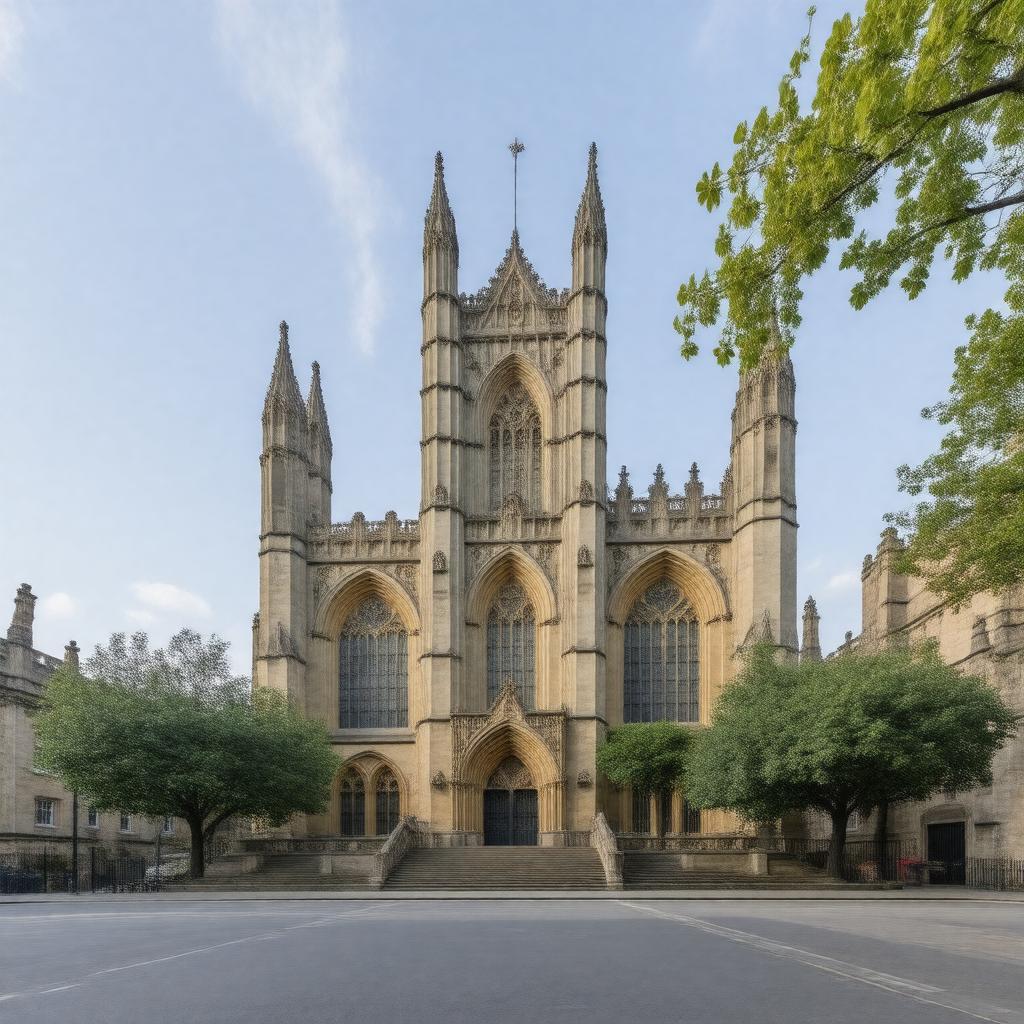 AI-created image of Wills Memorial Building