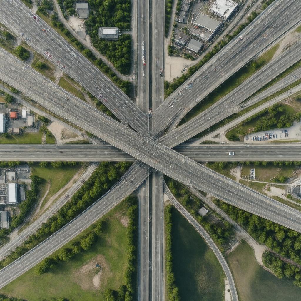 AI-created image of Wilmington Bypass