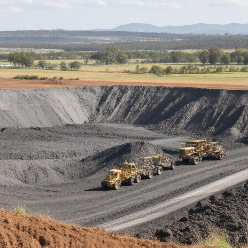 AI-created image of Wilpinjong Coal