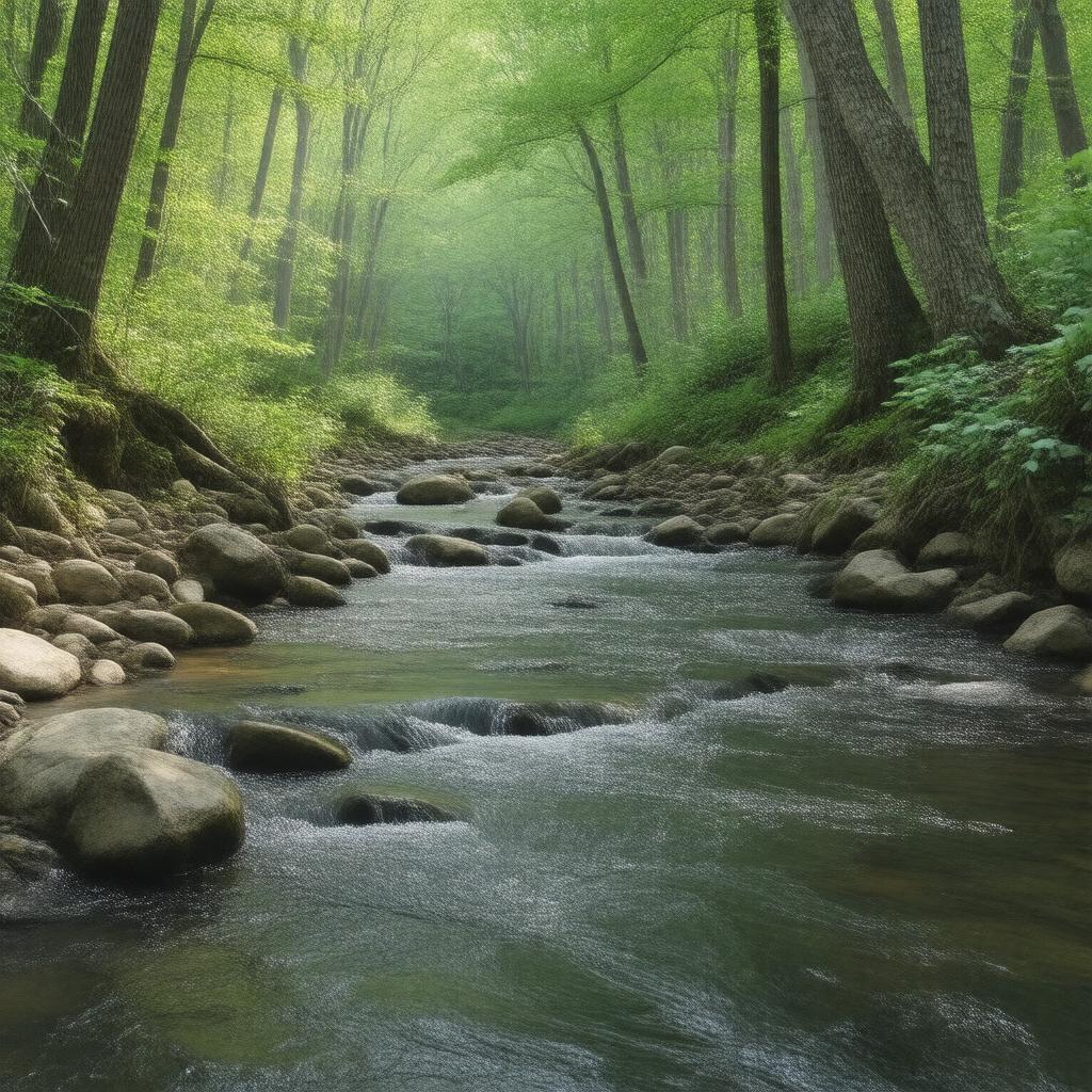 AI-created image of Wilson Brook