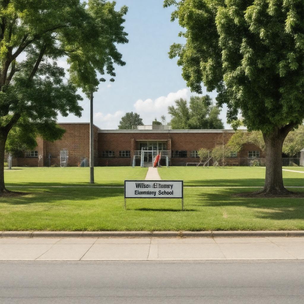 AI-created image of Wilson Elementary School