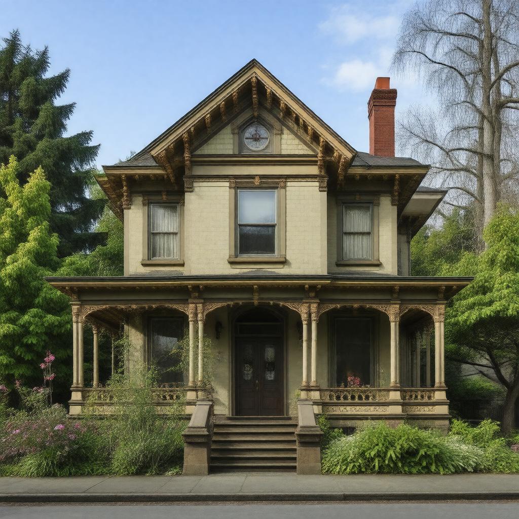 AI-created image of Wilson House (Gresham, Oregon)