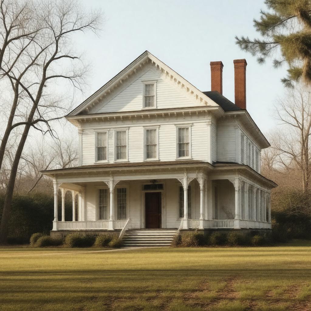 AI-created image of Wilson House (Macon, Georgia)