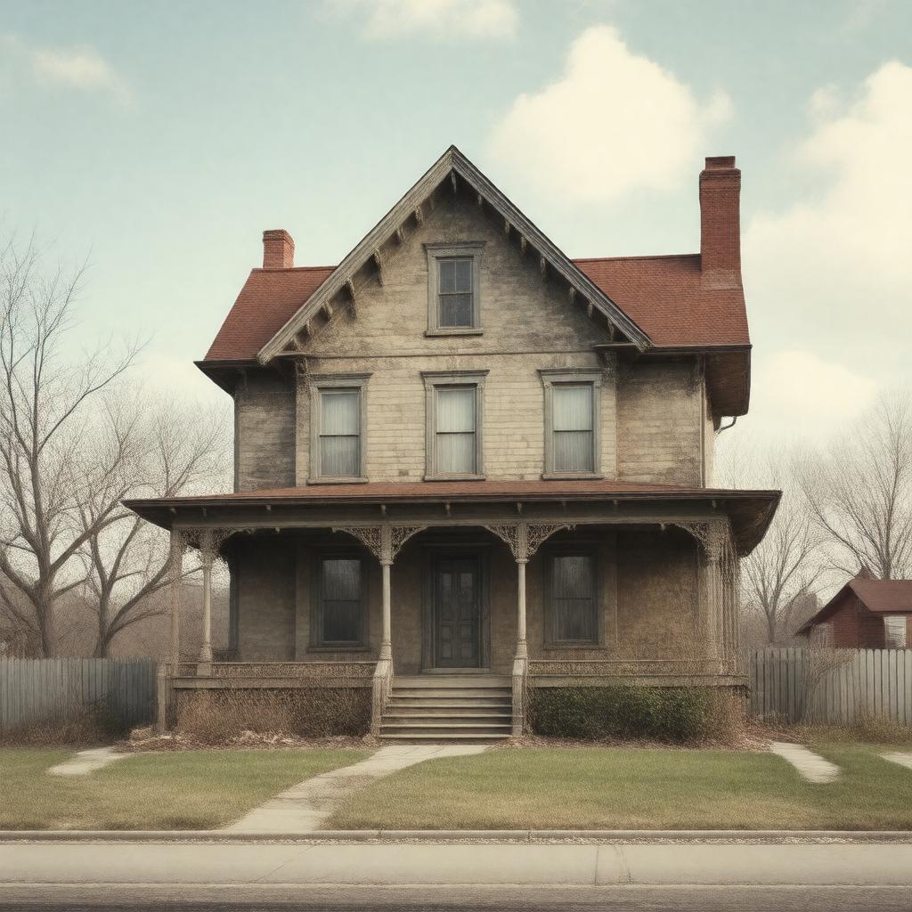 Click to view larger image AI-created image of Wilson House (Mankato, Minnesota)