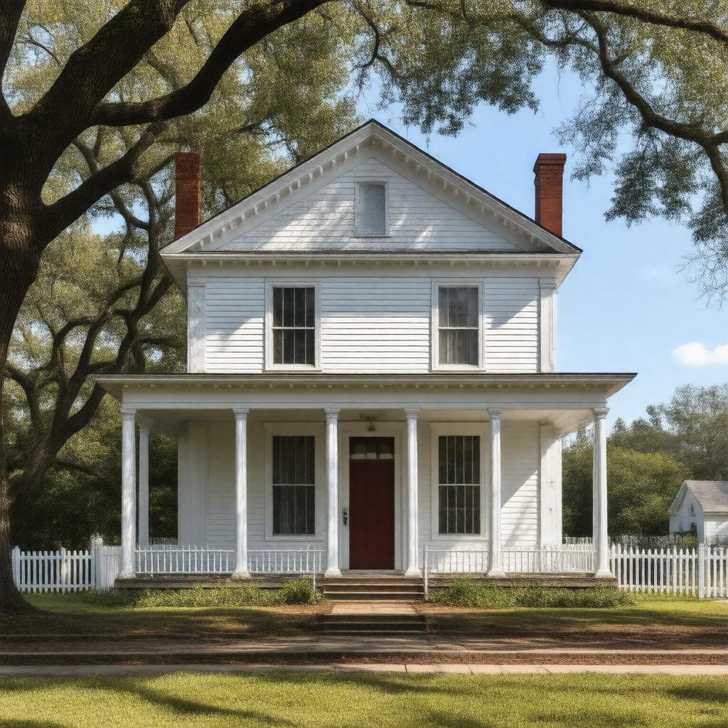 AI-created image of Wilson House (Mendenhall, Mississippi)